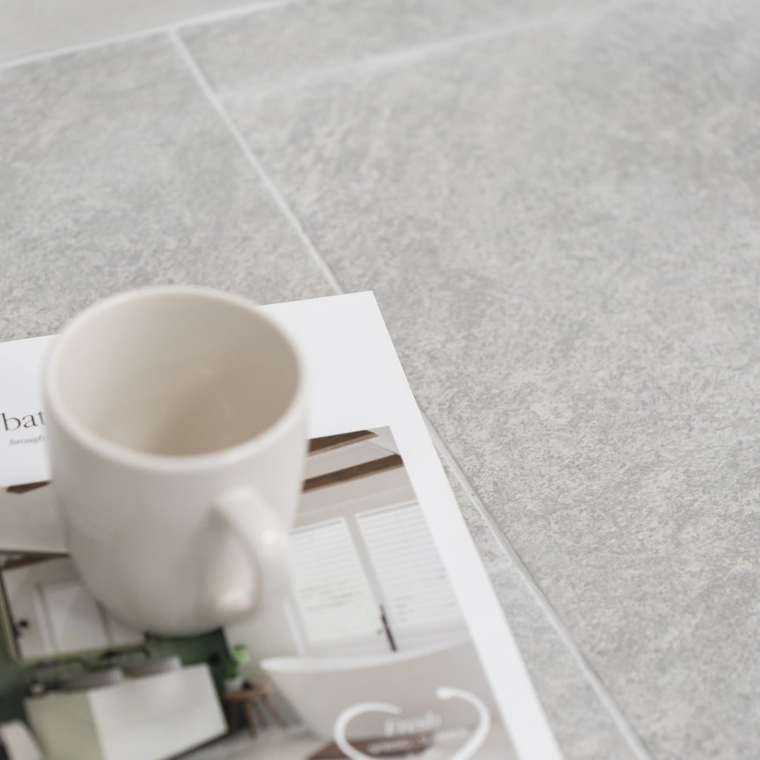 Rootlate Gray Matt Antislip 30 x 60cm Wall &amp; Floor Porcelain Tile - 1.26sqm perbox