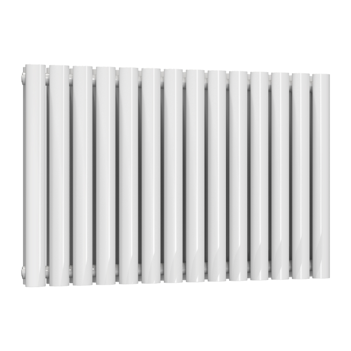 Reina Neva Horizontal Double Designer Radiator 550 x 826mm - White