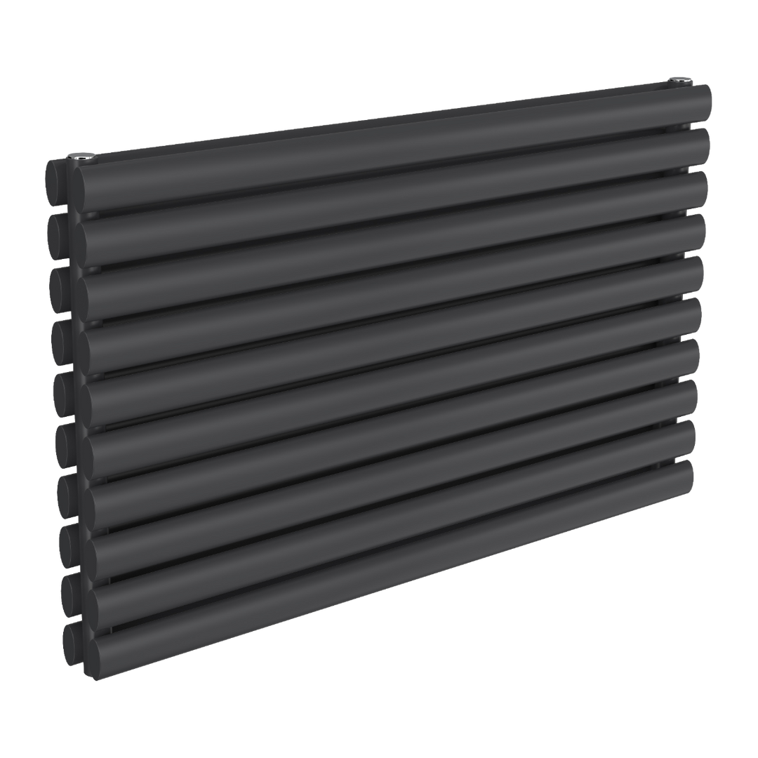 Reina Nevah Double Designer Radiator 590 x 1000mm - Anthracite