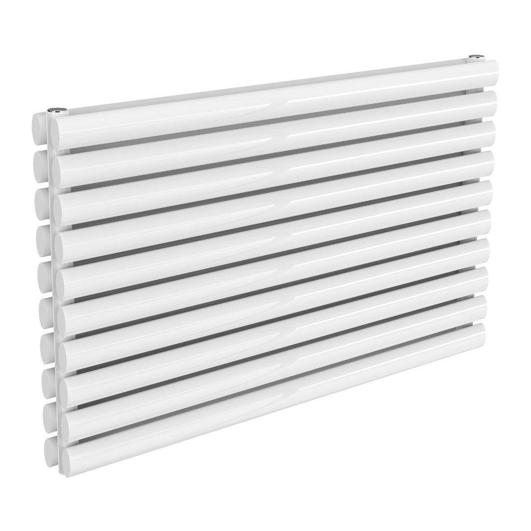 Reina Nevah Double Designer Radiator 590 x 1000mm - White
