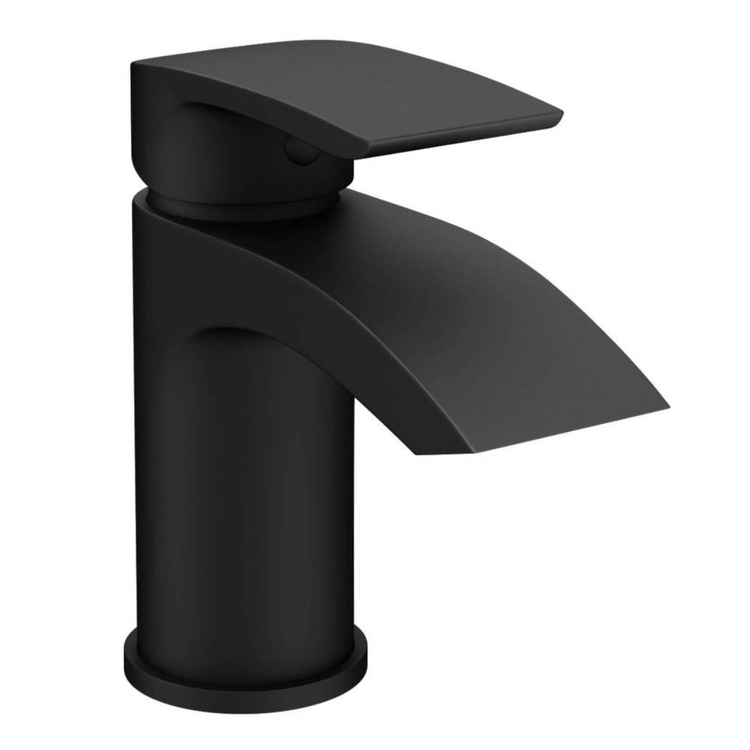 Eliseo Ricci Flow Mono Basin Mixer inc. Waste - Matt Black