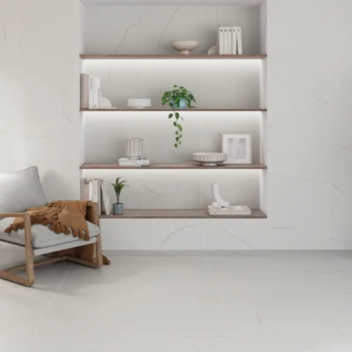 Polar Silver Matt 60x120cm Rectified Porcelain Tile - 1.44 sqm perbox
