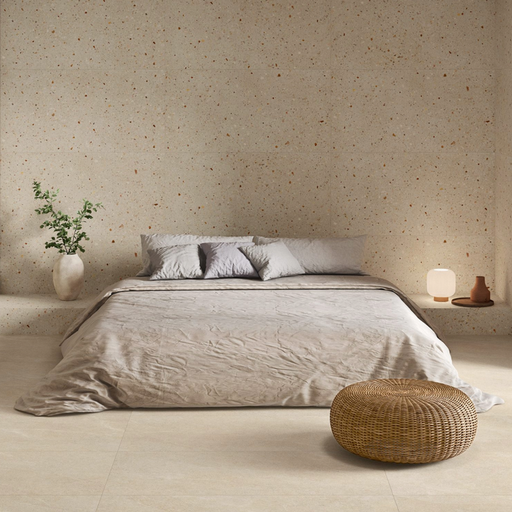 Vita Beige Matt 60x120cm Rectified Porcelain Tile - 1.44 sqm perbox