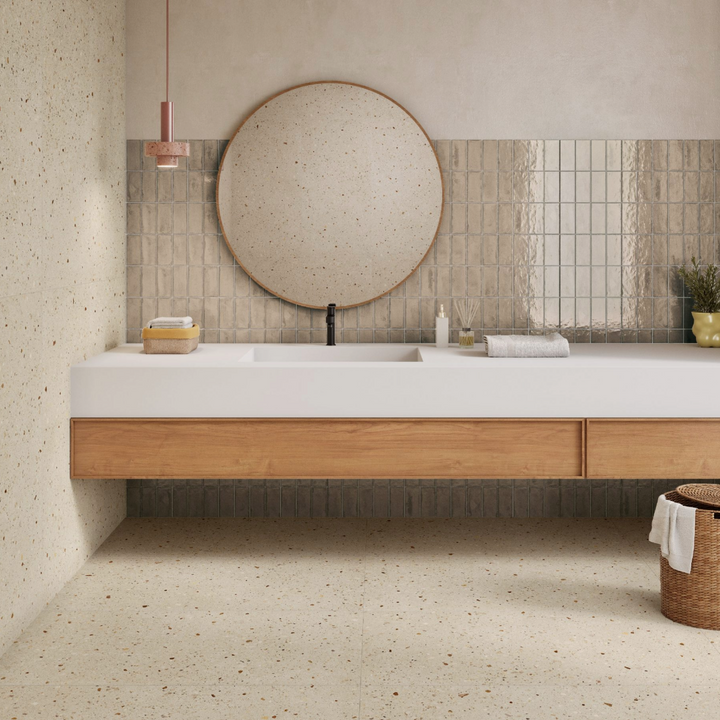 Vita Beige Matt 60x120cm Rectified Porcelain Tile - 1.44 sqm perbox