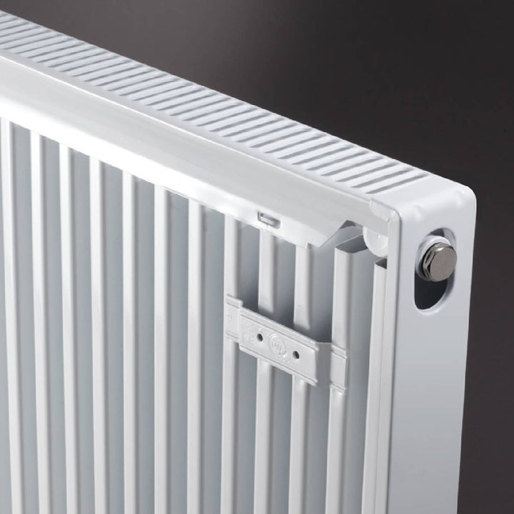 Mer-Rad Single Panel Single Convector Compact Radiator - 400 x 400mm