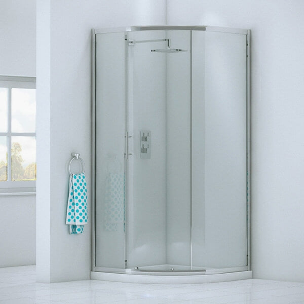 Kiimat Six² 900mm Single Door Quadrant Shower Enclosure