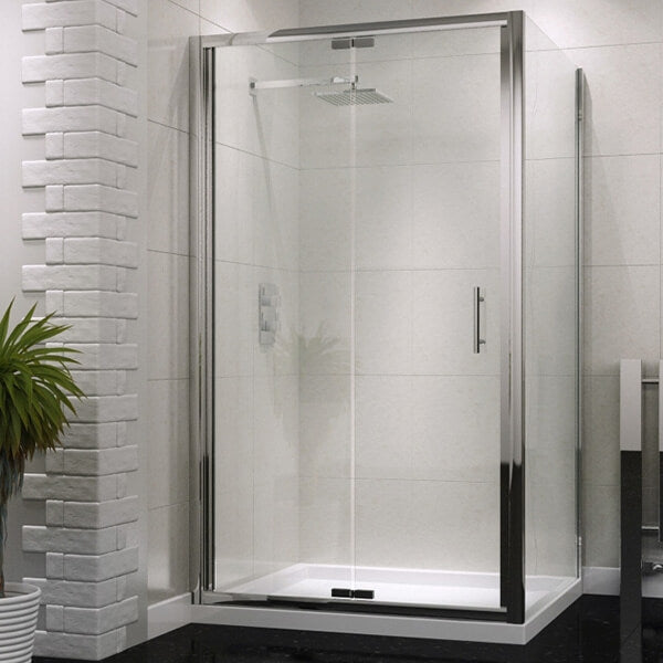 Kiimat Six 760mm Semi Frameless Bi-Fold Shower Door