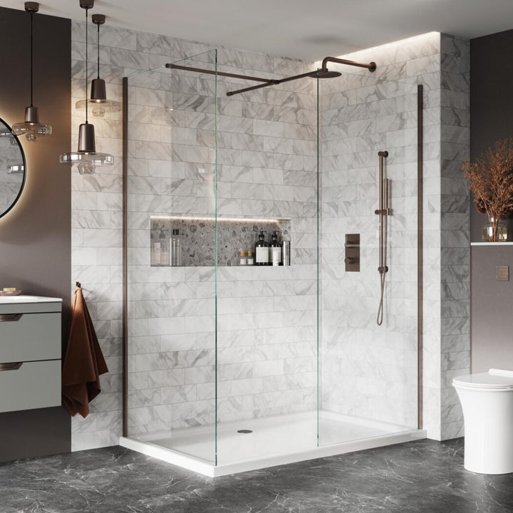 S8 Wetroom Profile Pack - Brushed Bronze