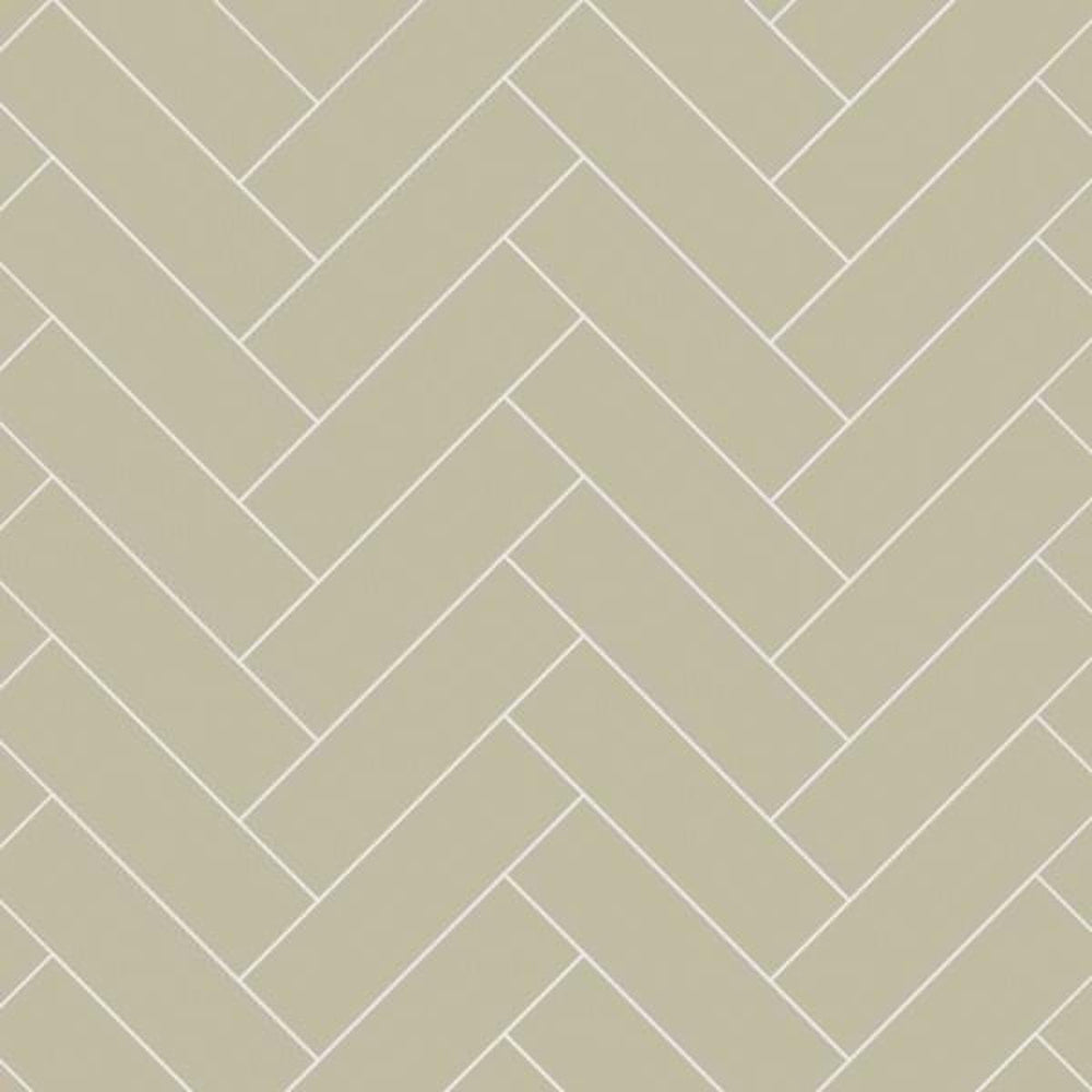 Multipanel Herringbone Tile Collection Sage Green 598mm Tongue & Groove Panel