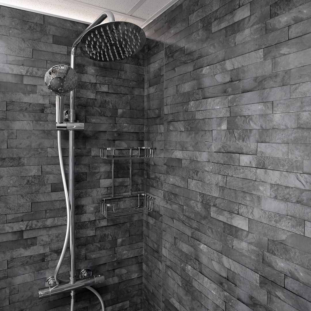 Lusso Panel Slate Brick Matt 1m Single Panel