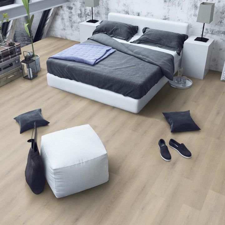 Lusso Floor Seashell Oak Luxury Vinyl Flooring - 1220 x 180 x 5 mm - 2.64 M2 Per box