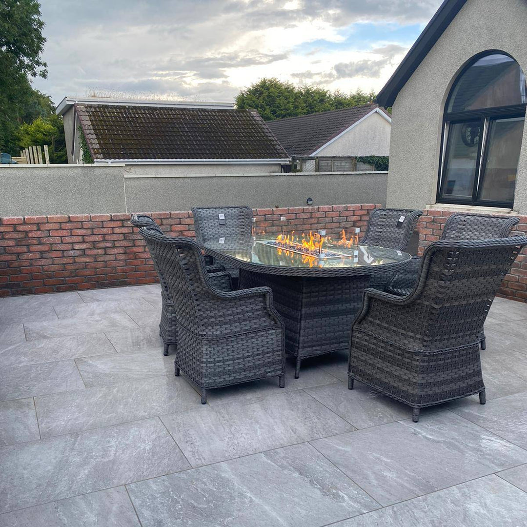 Stonehenge Grey 20mm Outdoor 60 x 90cm Porcelain Tile - 1.08sqm perbox