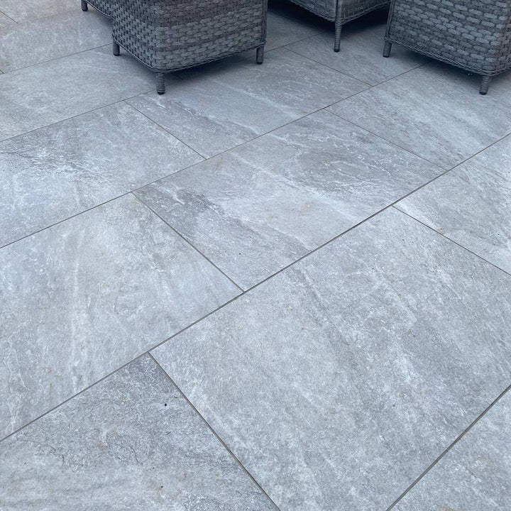 Stonehenge Grey 20mm Outdoor 60 x 90cm Porcelain Tile - 1.08sqm perbox