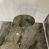 Stainless Steel Round 300mm Fixed Head