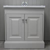 Josef Martin Traditional Shandon 800mm Floor Standing Vanity Unit & Basin - French Grey