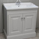 Josef Martin Traditional Shandon 800mm Floor Standing Vanity Unit & Basin - French Grey