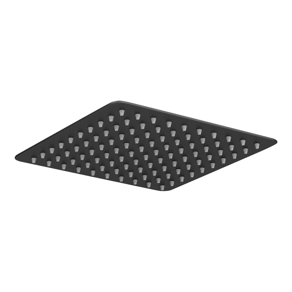 Matt Black 250mm Ultra Slim Shower Head – Bathshack
