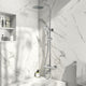 Solar Round Rigid Riser Shower with Bath Filler