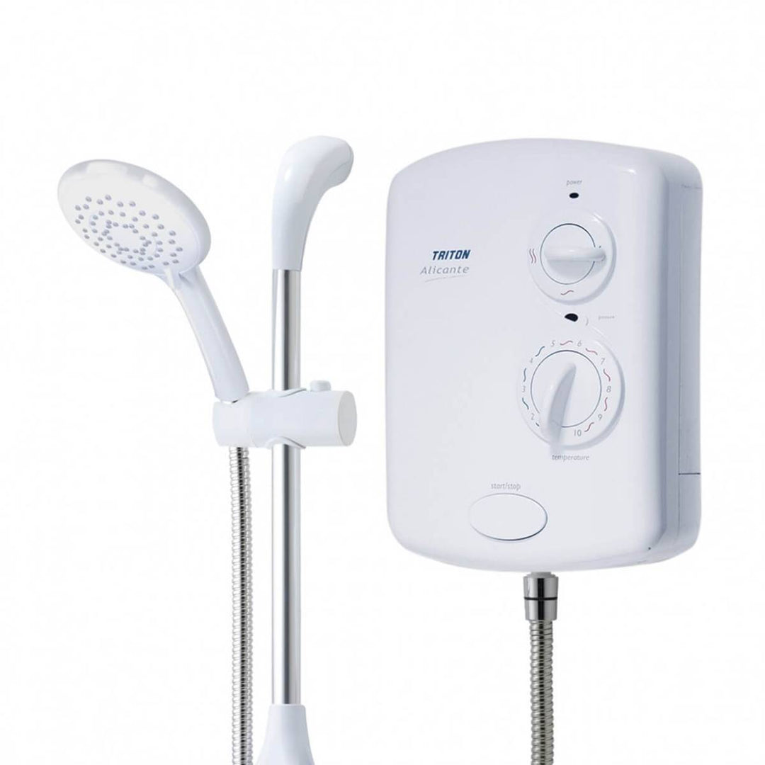 Triton Alicante 8.5kW Electric Shower - White