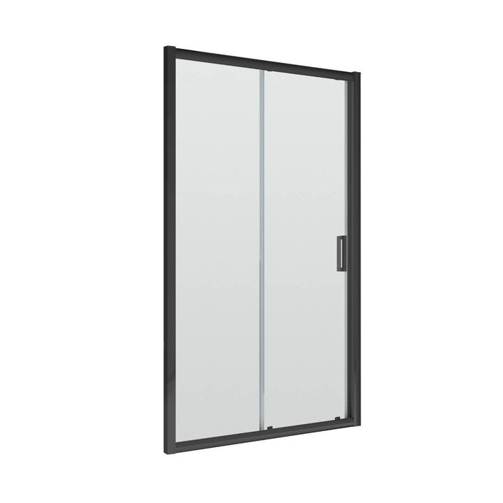 Nuie Pacific 1200mm Sliding Shower Door - Black