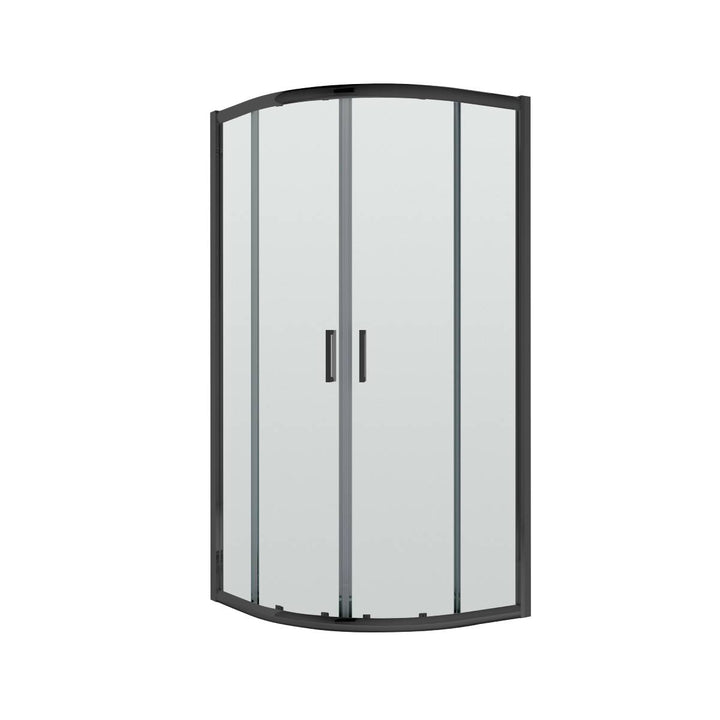 Nuie Pacific 800mm Quadrant Shower Enclosure - Black