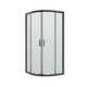 Nuie Pacific 900mm Quadrant Shower Enclosure - Black