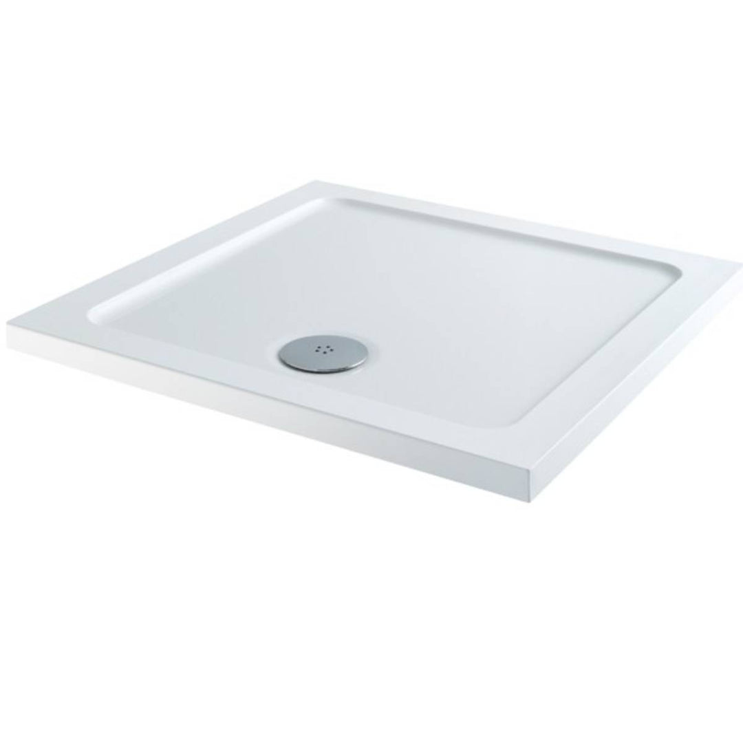 Elements 1100 x 1100mm Square Slim Line Shower Tray