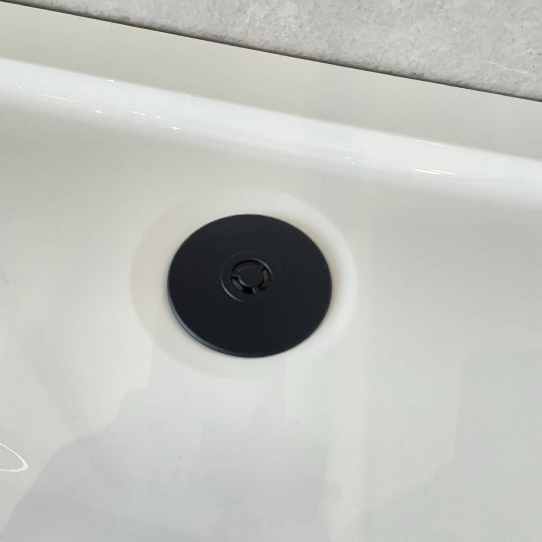 McAlpine 90mm Easy Clean Shower Trap - Matt Black