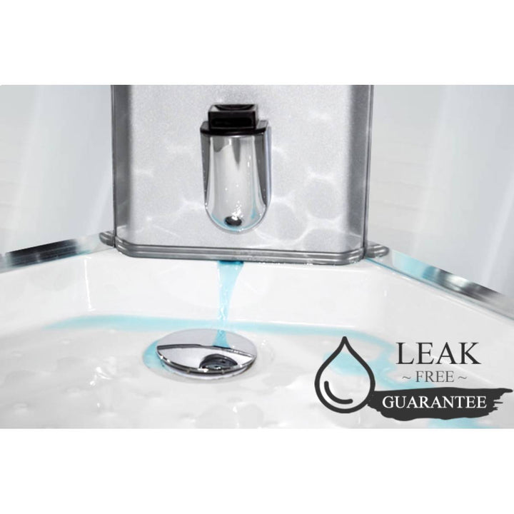Vidalux Serenity Steam Shower Enclosure - White