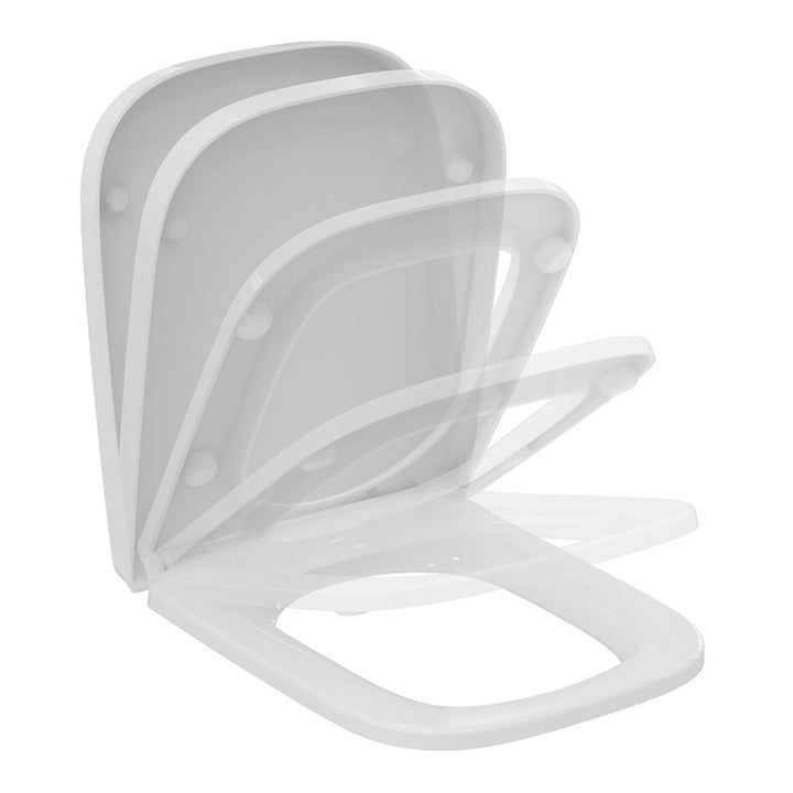 Ideal Standard i.life A Rimless Wall Hung Toilet &amp; Soft Close Seat