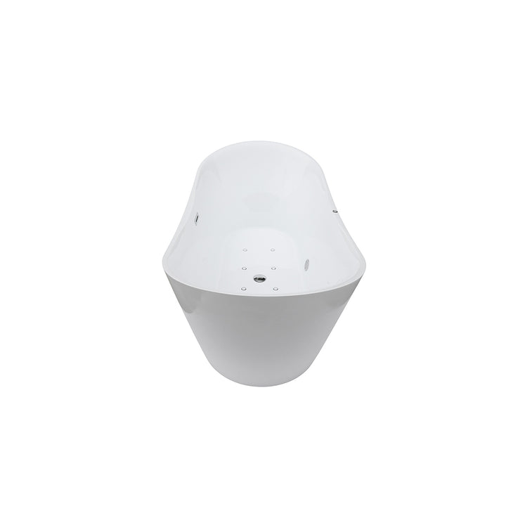 Viktor Benson Taha Freestanding Bath 1700 x 800 x 720mm with Air Jets