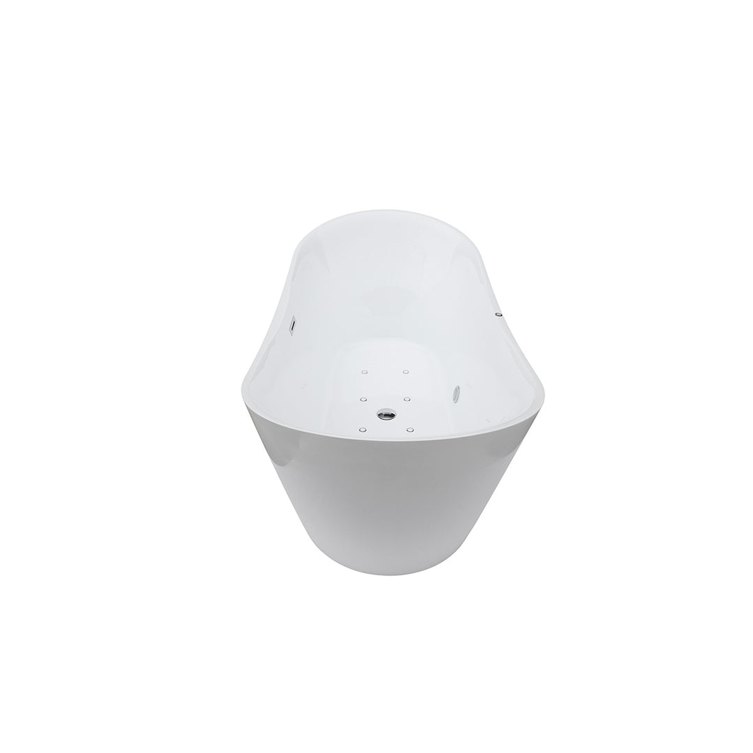 Viktor Benson Taha Freestanding Bath 1800 x 900 x 720mm with Air Jets