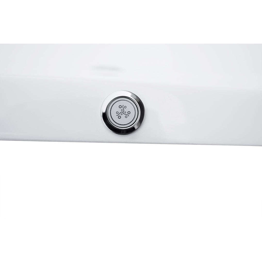 Viktor Benson Taha Freestanding Bath 1700 x 800 x 720mm with Air Jets