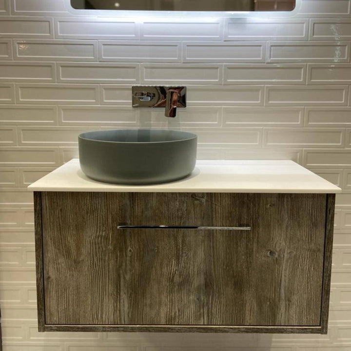 Objekt Ceramica Tahoe 360mm Counter Top Basin - Dark Grey