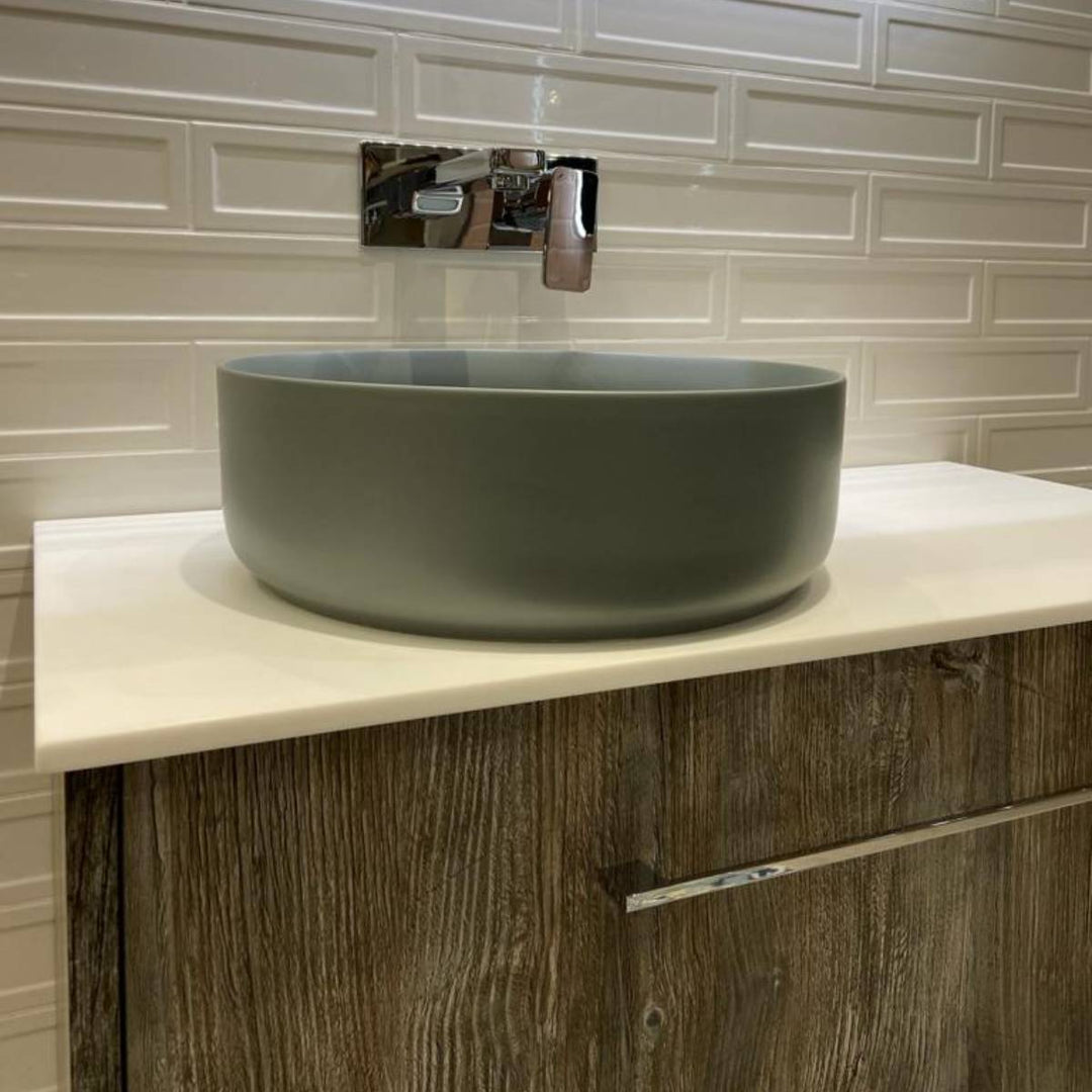 Objekt Ceramica Tahoe 360mm Counter Top Basin - Dark Grey
