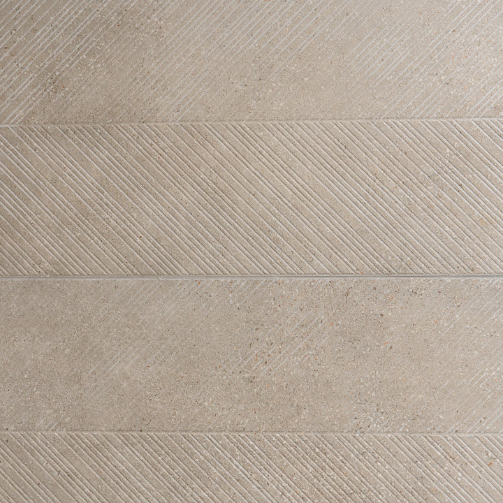 Tip Asphalt Mud Sawn Effect 40 x 120cm Rectified Tile - 1.44sqm perbox