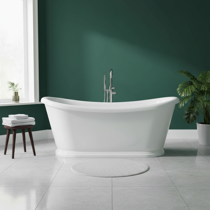 Traditional English Bateau Double Ended Slipper Bath