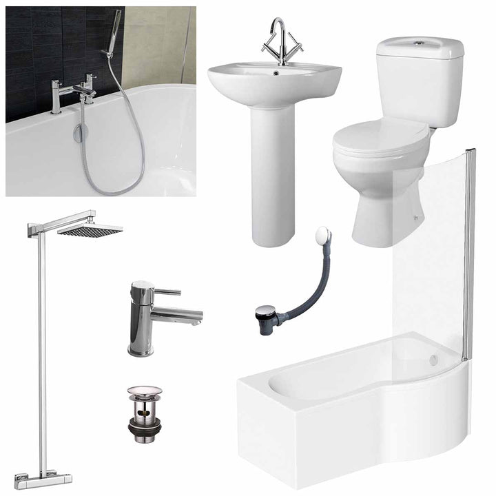 Hayden Shower Bath Suite - Right Hand