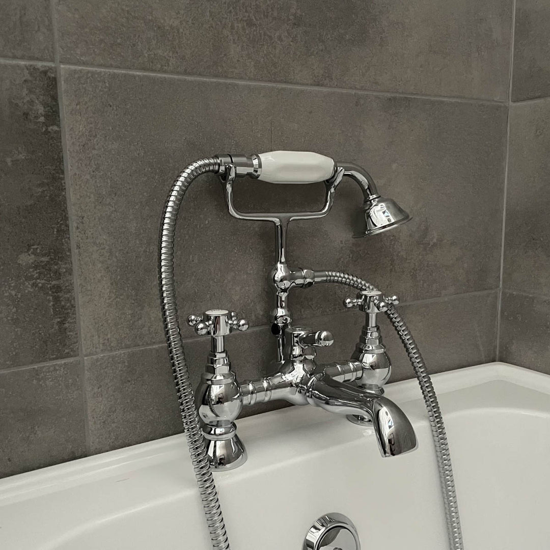 Eliseo Ricci Traditional English Balmoral Bath Shower Mixer