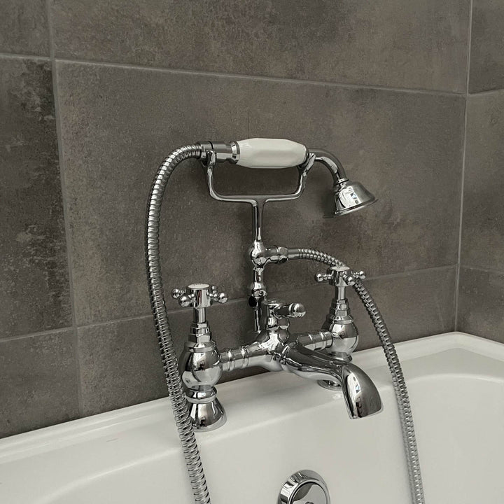 Eliseo Ricci Traditional English Balmoral Bath Shower Mixer