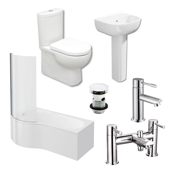 Tilly Shower Bath Deal - Left Hand