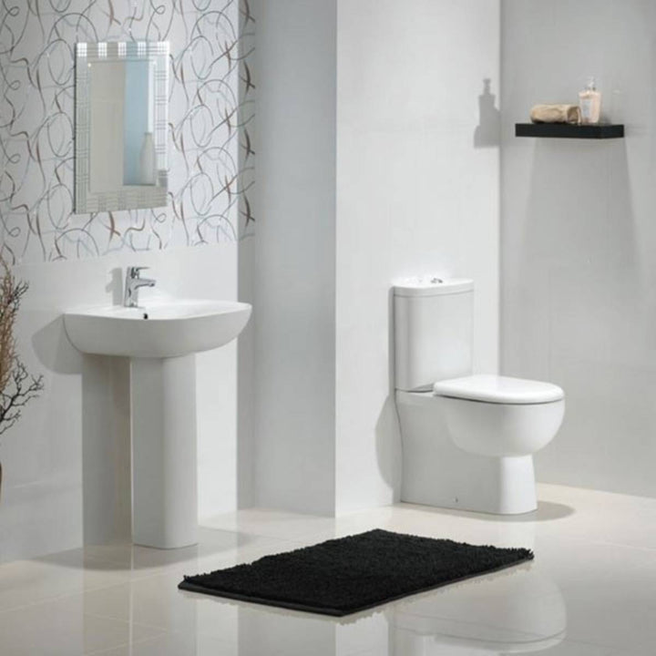 Rak Tonique Fully Back to Wall Toilet with Soft Close Seat