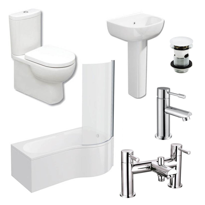 Ari Modern Shower Bath Deal - Right Hand