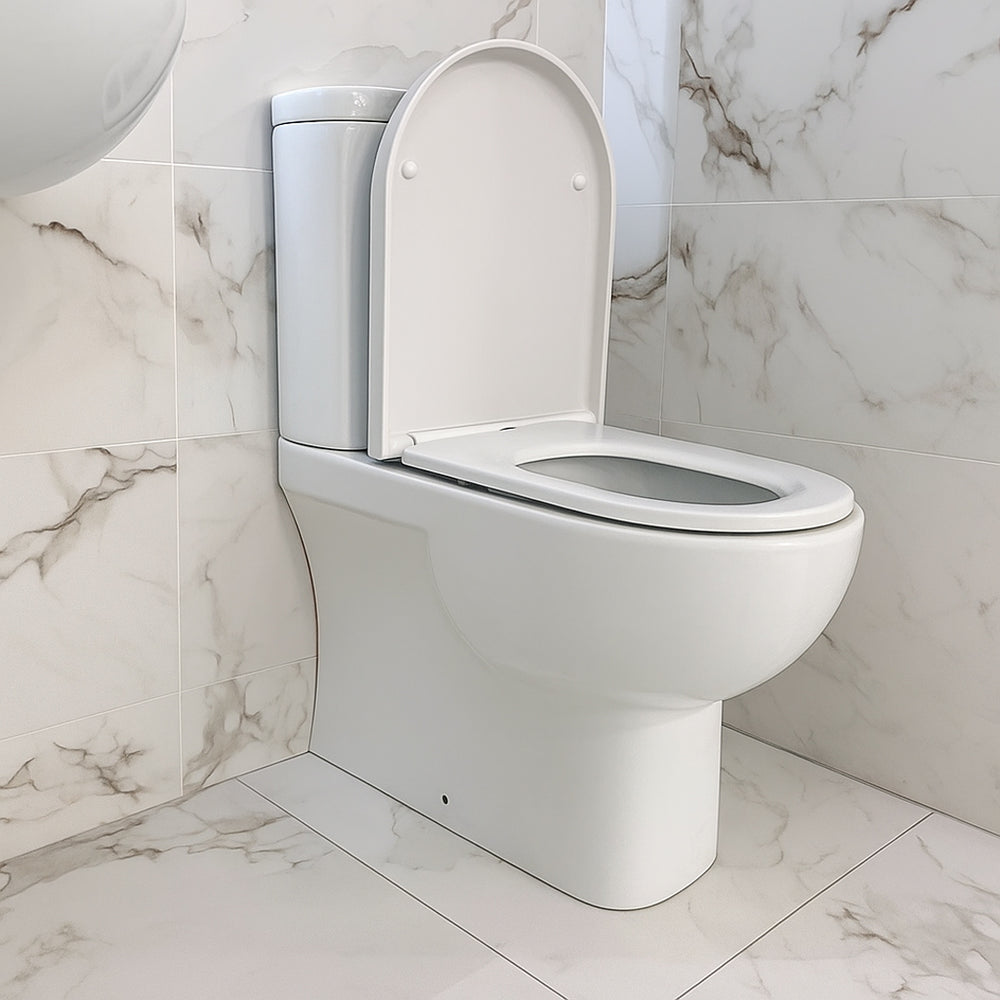 Rak Tonique Fully Back to Wall Toilet with Soft Close Seat