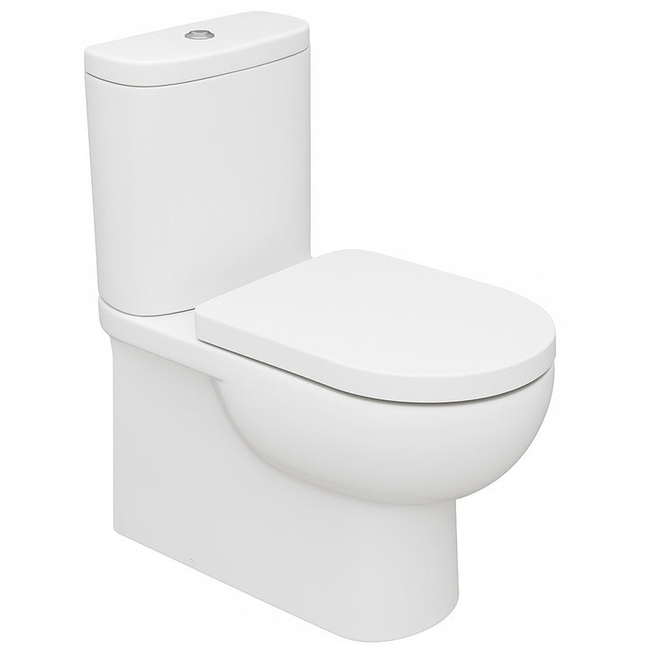 Rak Tonique Fully Back to Wall Toilet with Soft Close Seat