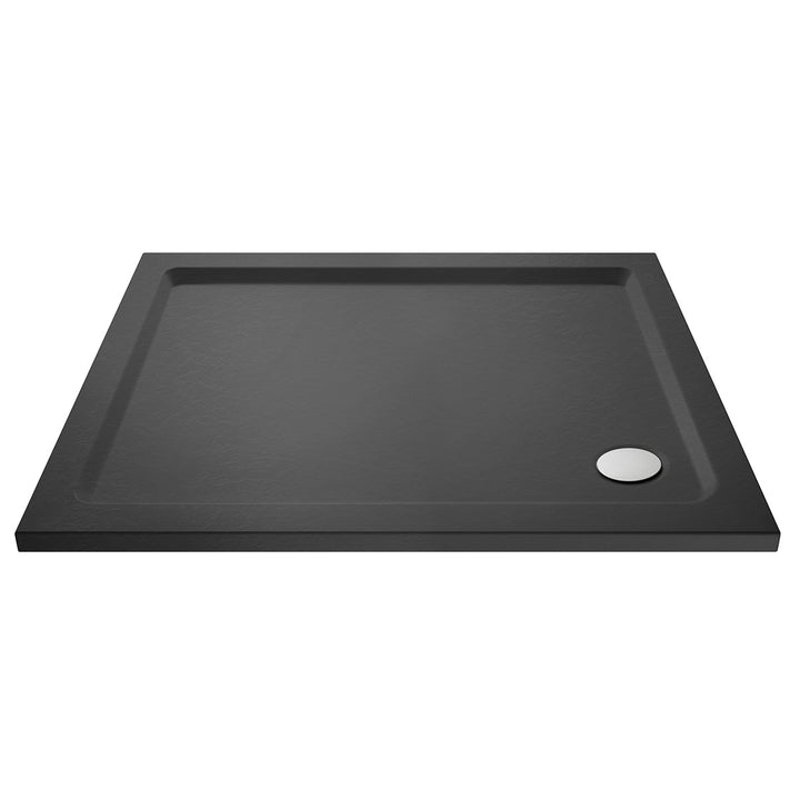 Nuie 1200 x 900mm Rectangular Shower Tray - Slate Grey