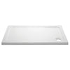 Elements 1400 x 900mm Rectangle Slim Line Shower Tray with Corner Waste
