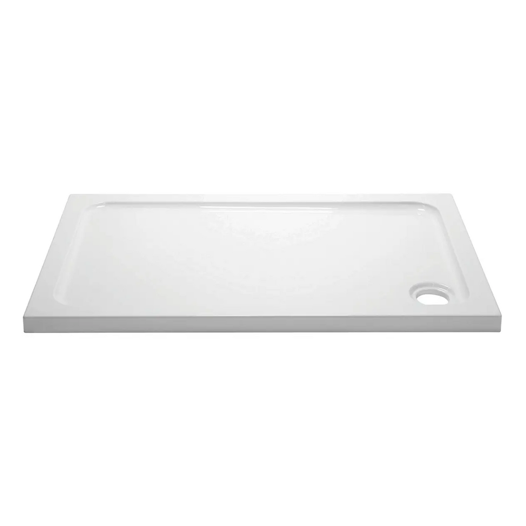 Aquadart Venturi 8 1400x 800mm Walk in Shower Bundle - Brushed Brass
