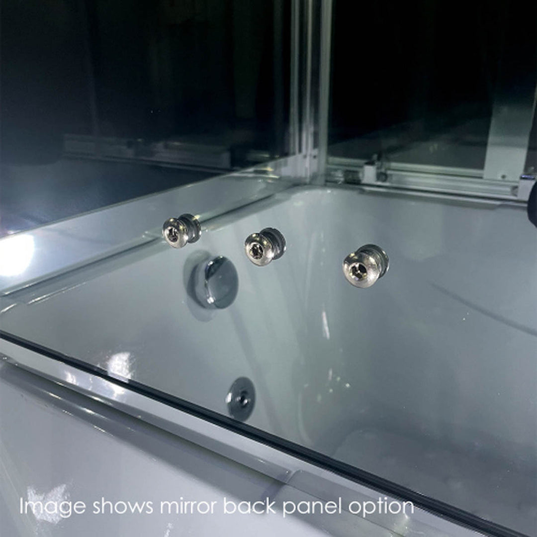 Insignia Rectangular Steam Shower Bath Cabin 1650 X 850