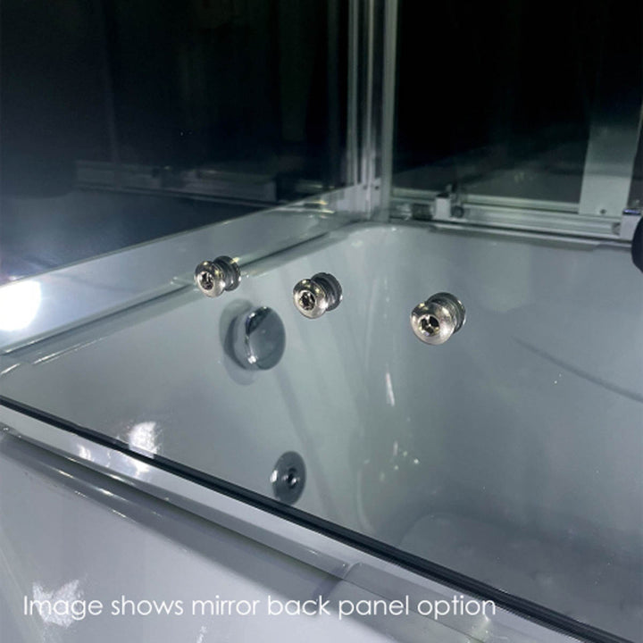 Insignia Rectangular Steam Shower Bath Cabin 1650 X 850